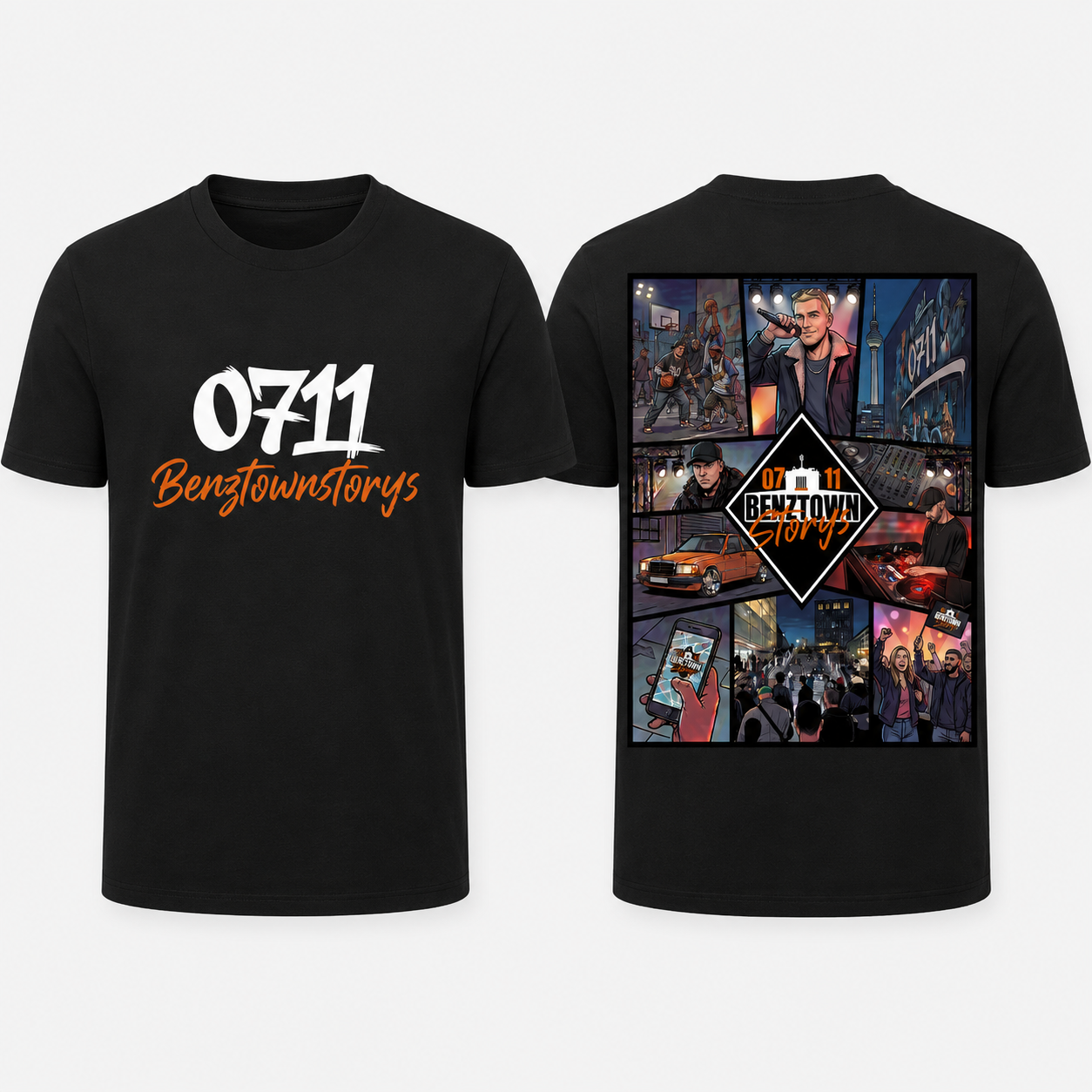 GTA 0711 Benztownstorys T-Shirt